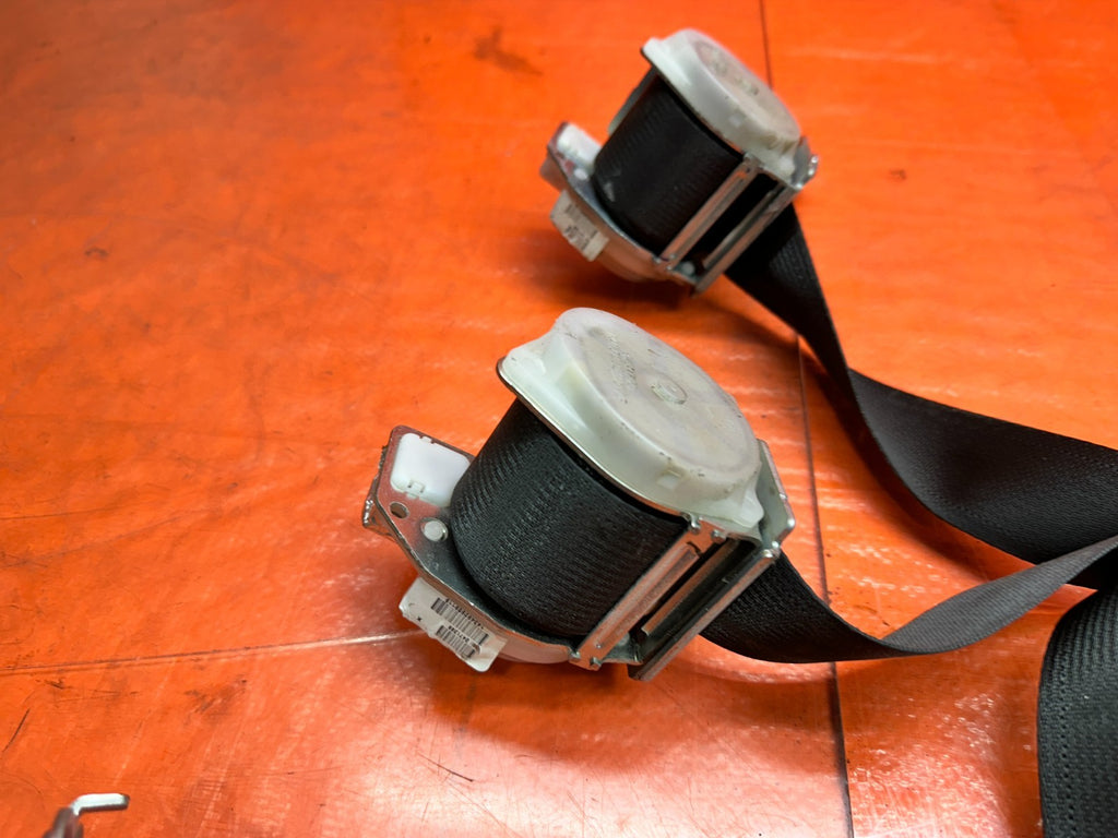 13 15 HONDA CIVIC SI 4D 2.4L REAR LEFT RIGHT CENTER SEAT BELT RETRACTOR SET OEM12