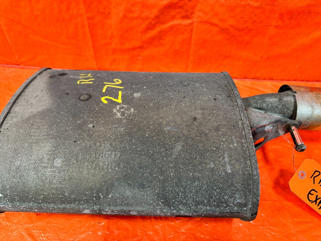 92 00 LEXUS SC300   FACTORY EXHAUST MUFFLER TAIL PIPE PAN   RIGHT SIDE OEM #2766