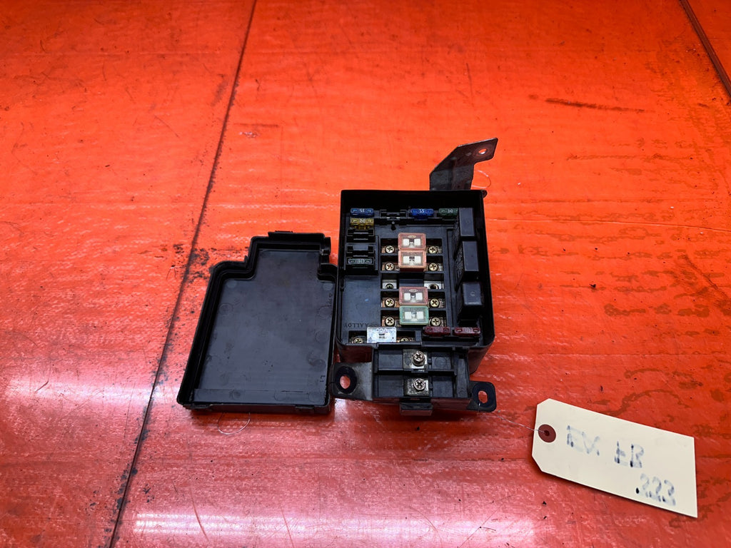 92 95 HONDA CIVIC 1.6L   ENGINE BAY UNDER HOOD RELAY FUSE BOX BLOCK   OEM #3338