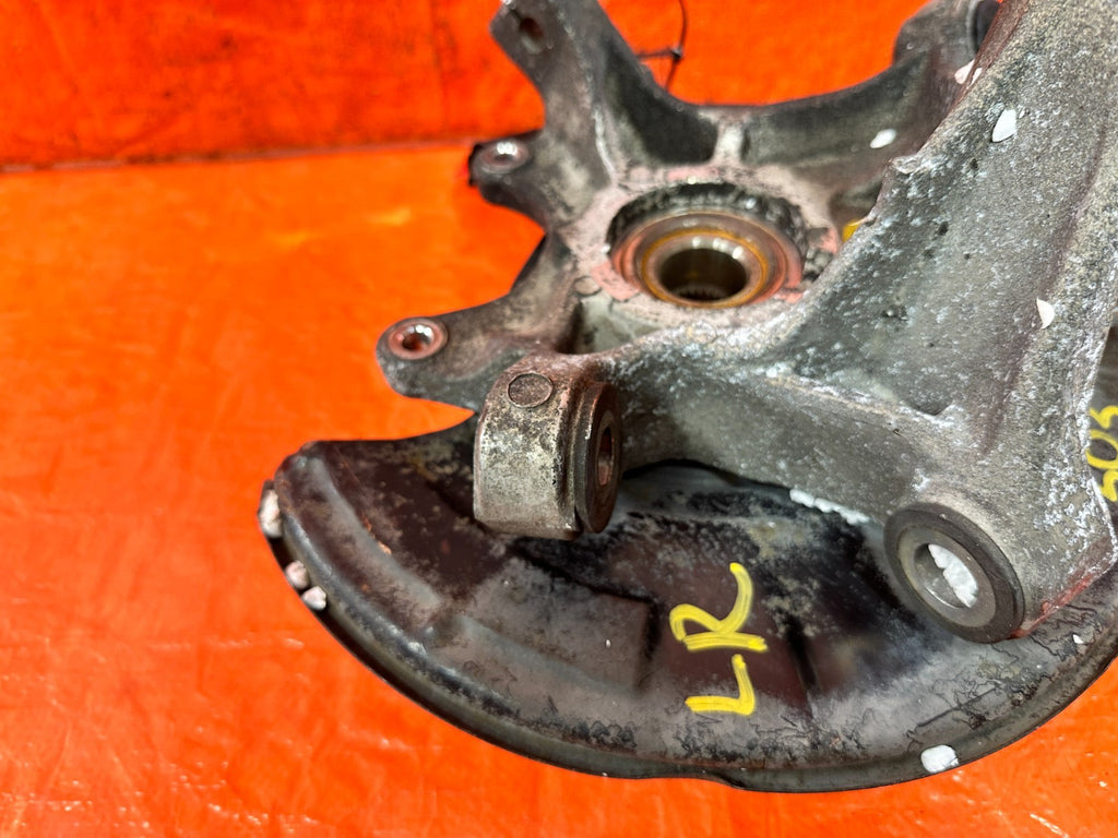 09 11 MAZDA RX8 RX 8 DRIVER LEFT REAR SPINDLE KNUCKLE HUB OEM FACTORY #303 15