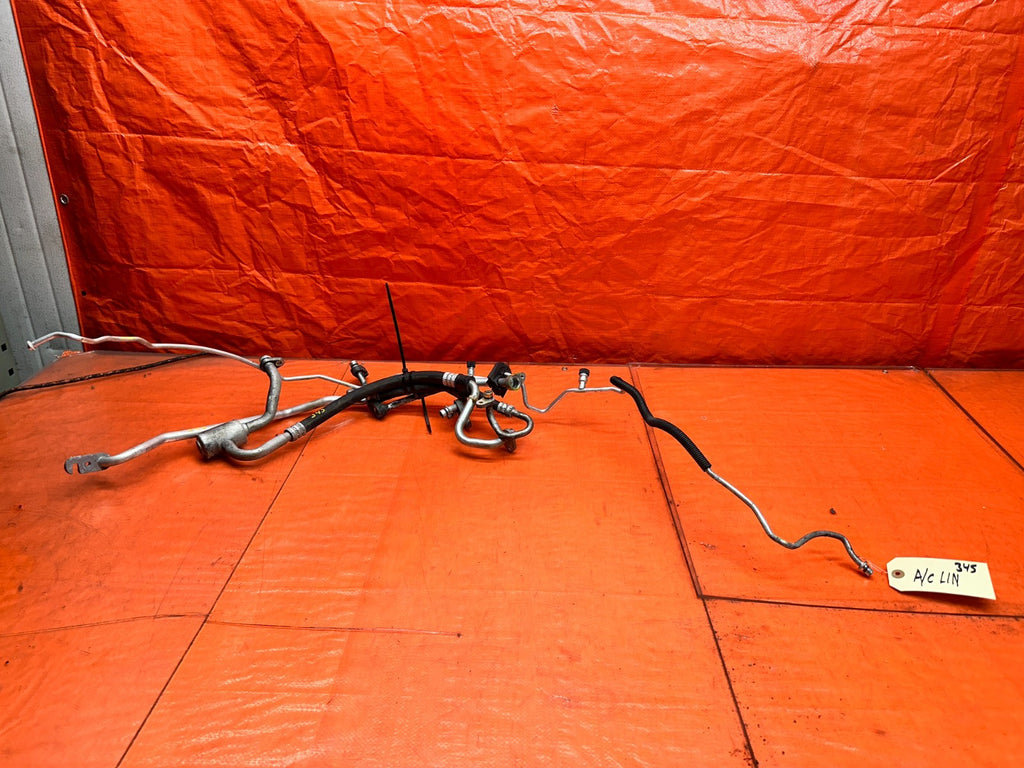 14-15 INFINITI Q50 3.7L AWD A/C AIR CONDITIONING REFRIGERANT HOSES LINES SET #340