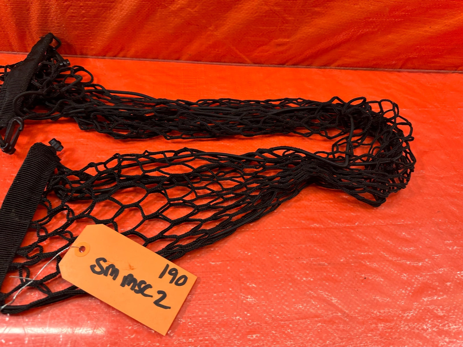 08 15 INFINITI G37 & Q60 COUPE   TRUNK CARGO NET MESH   OEM #1906
