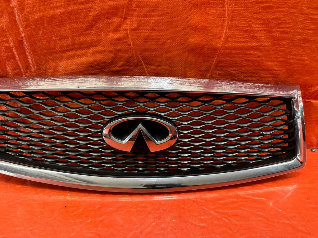 14 17 INFINITI Q50 FRONT GRILLE 100% COMPLETE W/ FRONT CAMERA   OEM FACTORY #2157
