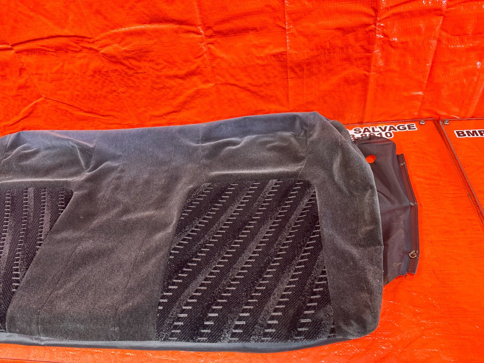 97 01 HONDA PRELUDE   REAR UPPER SEAT SKIN COVER FABRIC   OEM FACTORY #2595