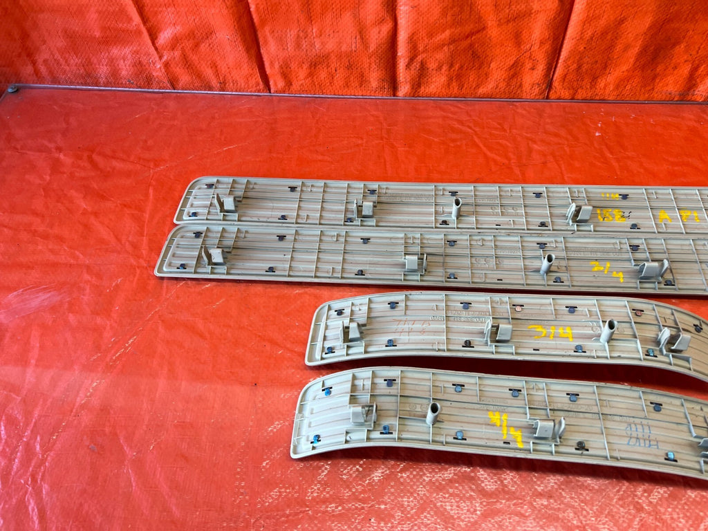 09 14 ACURA TSX   FLOOR PILLAR SCUFF PLATE SET LEFT RIGHT FRONT REAR   OEM #15815