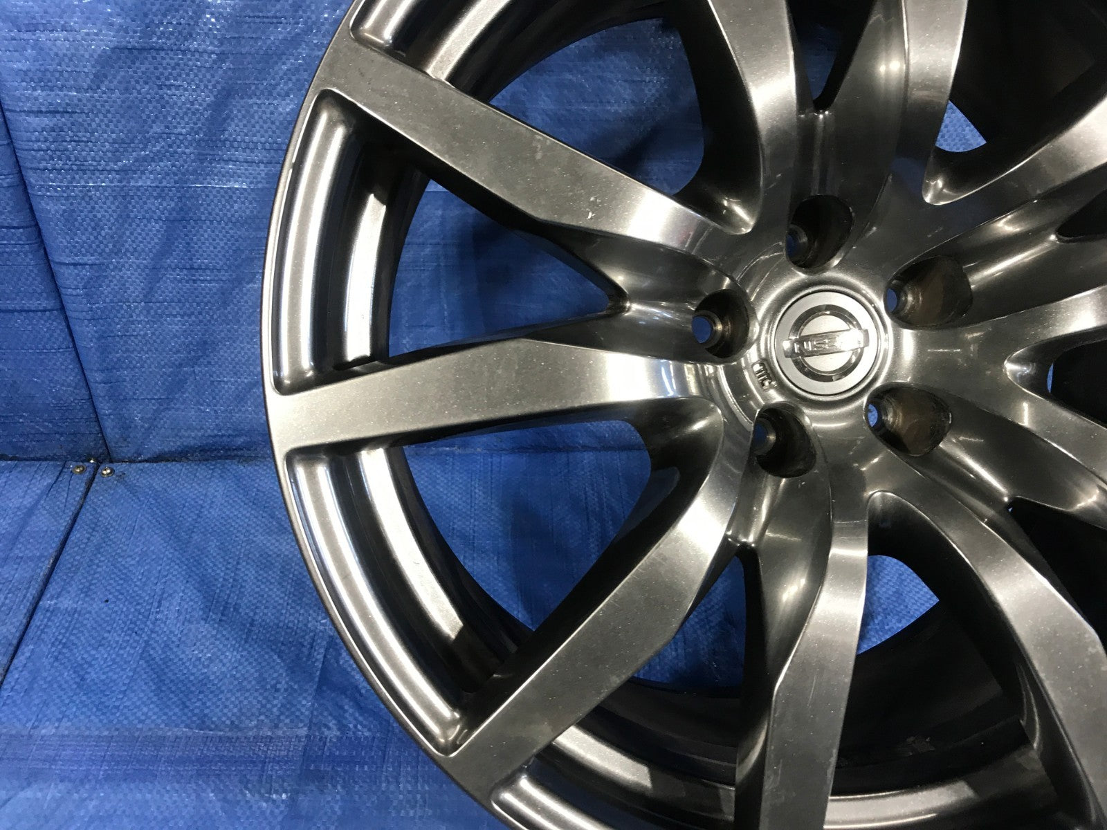 OEM 2014 14 NISSAN GT R SKYLINE REAR WHEEL RIM 20 X 10.5 +25 5X114.34