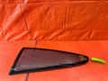 88 91 HONDA CRX   DRIVER LEFT REAR 1/4 GLASS WINDOW   OEM FACTORY #2430