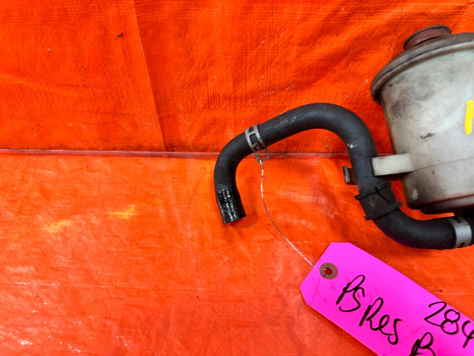 99 00 HONDA CIVIC SI EM1 B16A2 POWER STEERING TANK RESERVOIR WITH LINES TO FROM3