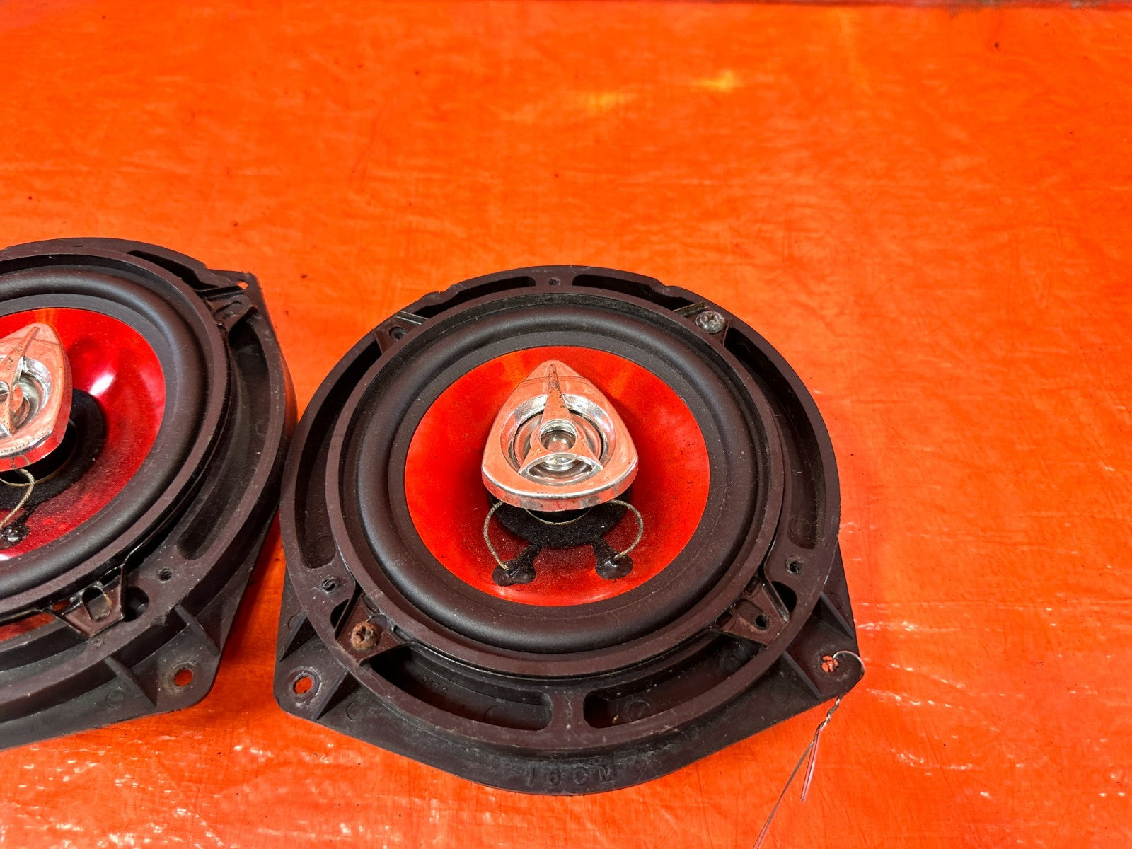 92 95 HONDA CIVIC   2D COUPE   BOSS CHASO CH5520 SPEAKERS   #3272