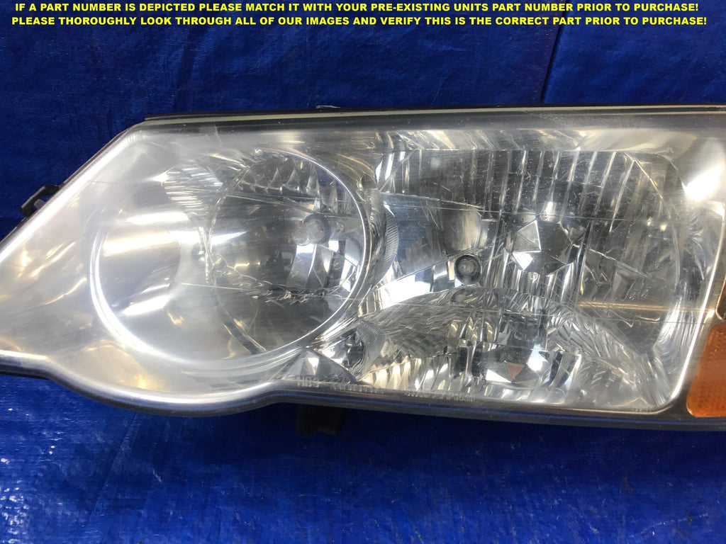 OEM 2002 2003 02 03 ACURA TL DRIVER LEFT HEADLIGHT L LH2