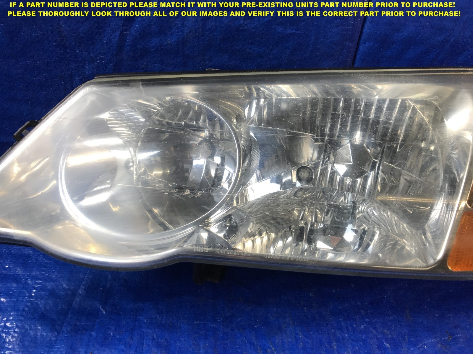 OEM 2002 2003 02 03 ACURA TL DRIVER LEFT HEADLIGHT L LH2