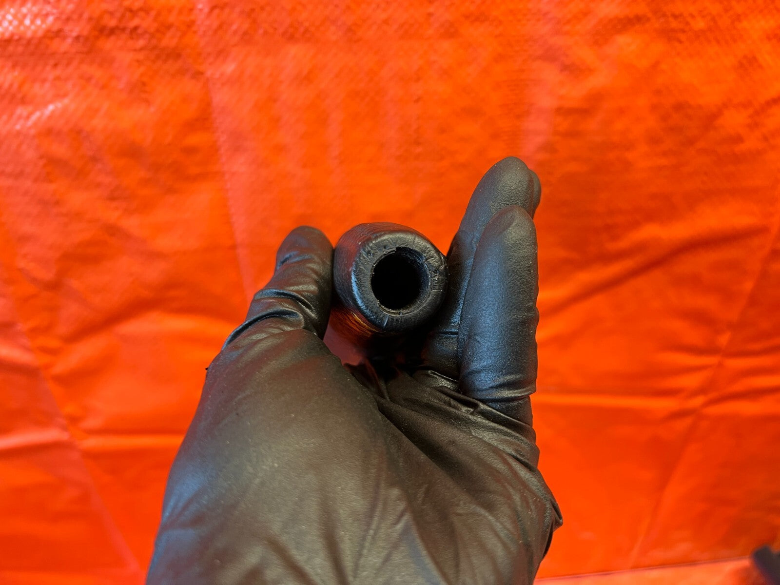 94 01 ACURA INTEGRA   BLACK LEATHER WRAPPED GS R 5 SPEED MANUAL LSHIFT KNOB OEM8