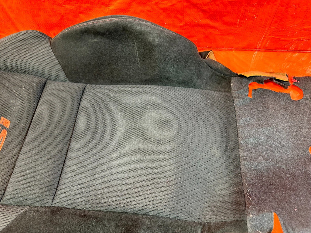 06 11 HONDA CIVIC SI RIGHT FRONT UPPER SEAT SKIN CLOTH FABRIC COVER OEM #27011