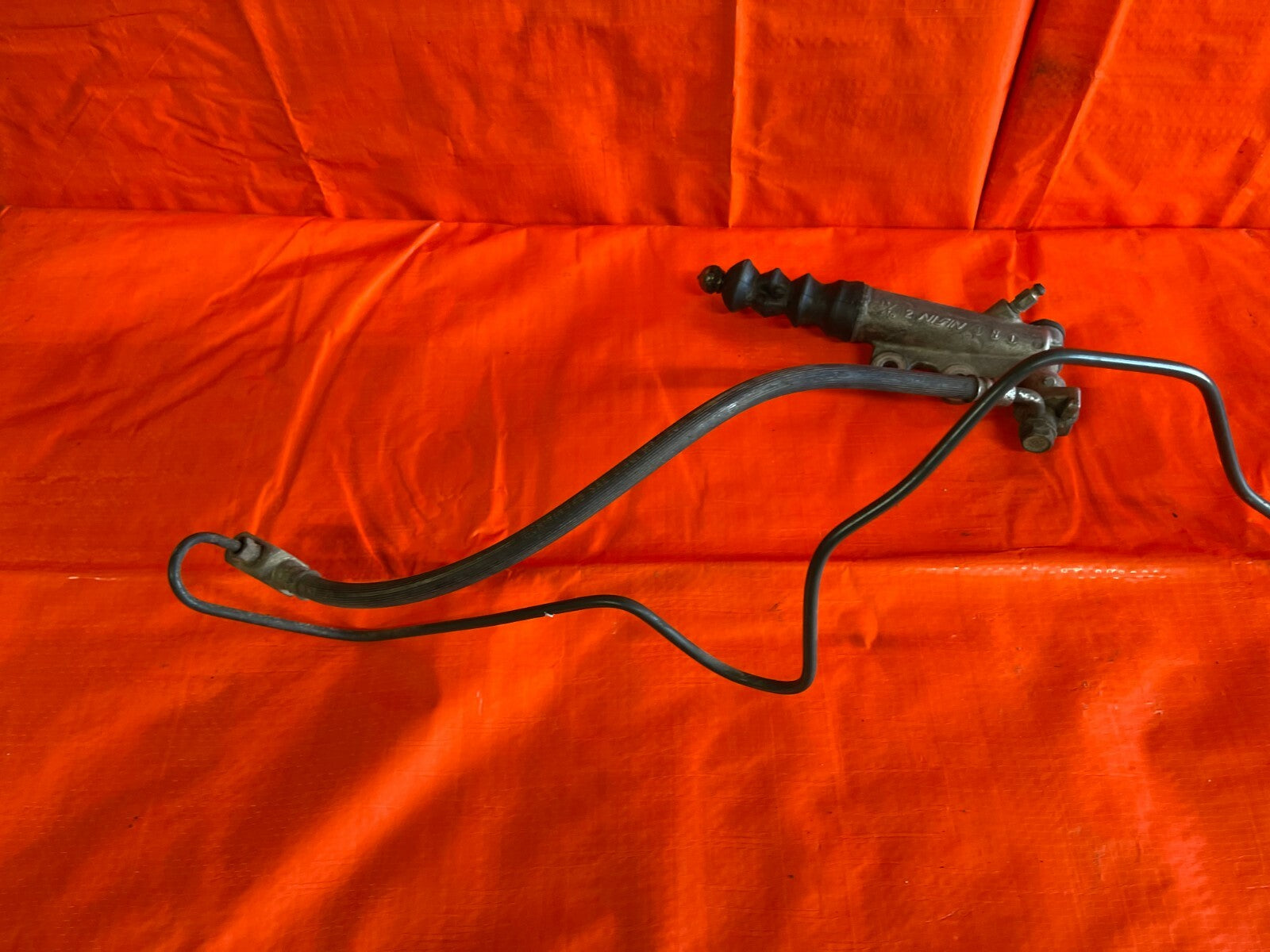 04 09 HONDA S2000   AP2   CLUTCH MASTER CYLINDER SLAVE CYLINDER & ALL LINES OEM6