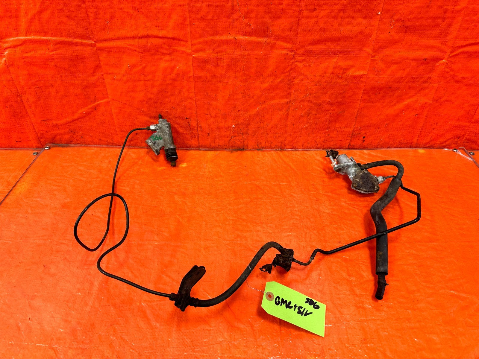 02 05 HONDA CIVIC SI EP3 HATCH CLUTCH MASTER & SLAVE W/ FULL LINE SET LINES 100%0