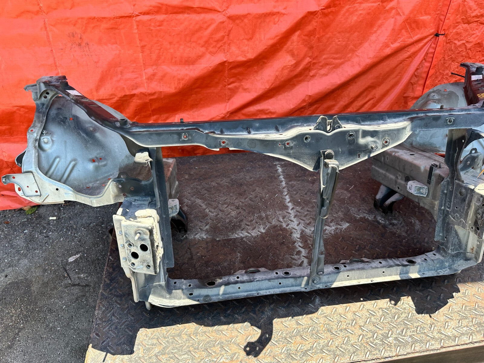 02 10 LEXUS SC430   RADIATOR SUPPORT CUT FRONT BULKHEAD   OEM #2886