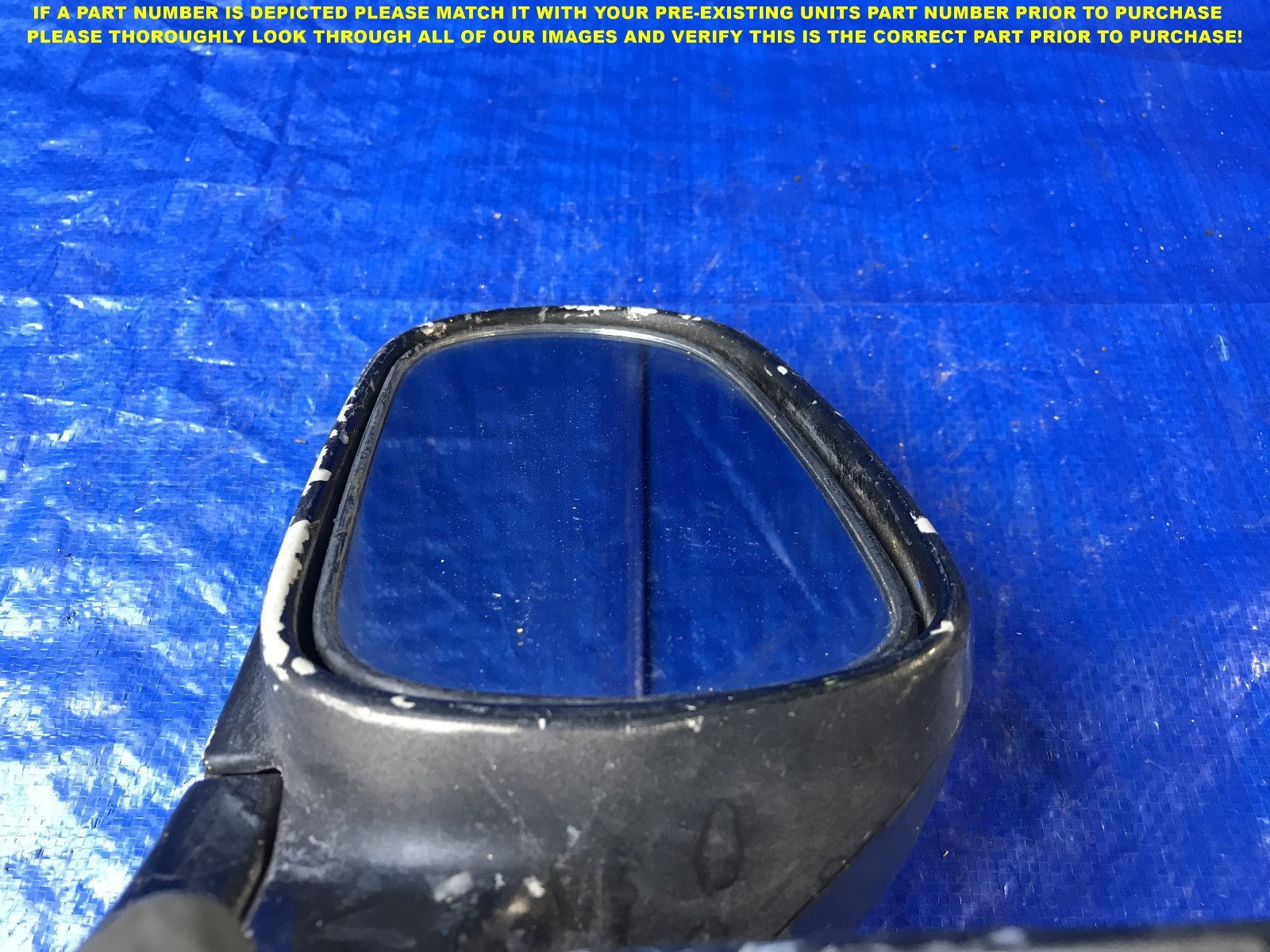 OEM 1990 1991 1992 1993 HONDA ACCORD DRIVER LEFT SIDE VIEW MIRROR        5