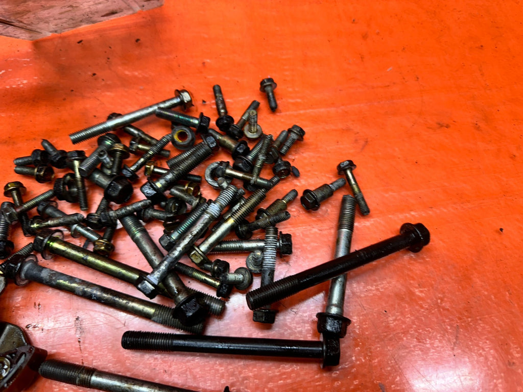 04-08 ACURA TSX 4D 2.4L K24A2 ENGINE BLOCK OIL PAN BOLTS HARDWARE SET OEM #34210