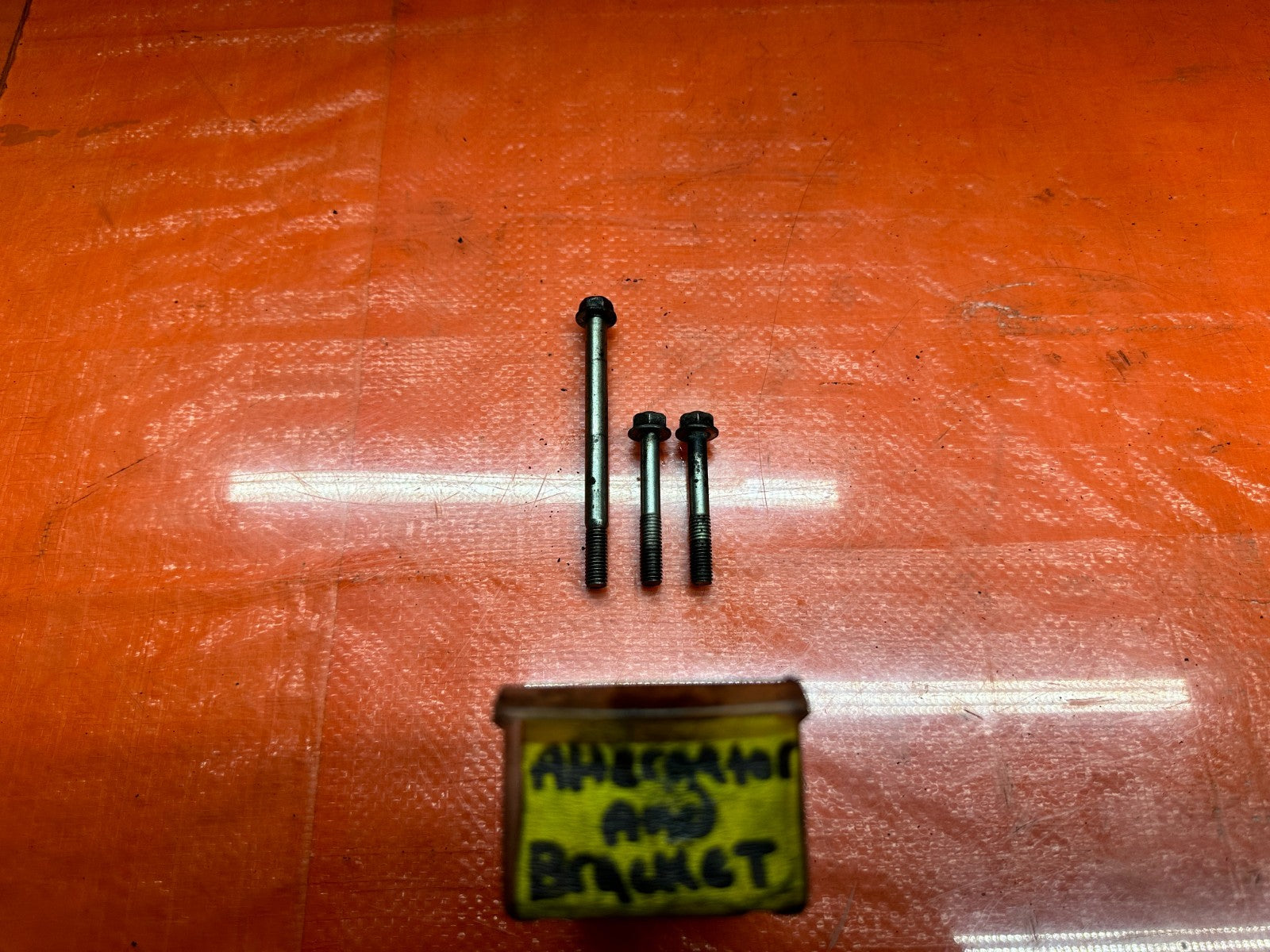 04 08 ACURA TSX 2.4L ALTERNATOR GENERATOR MOUNTING BOLTS OEM #3300