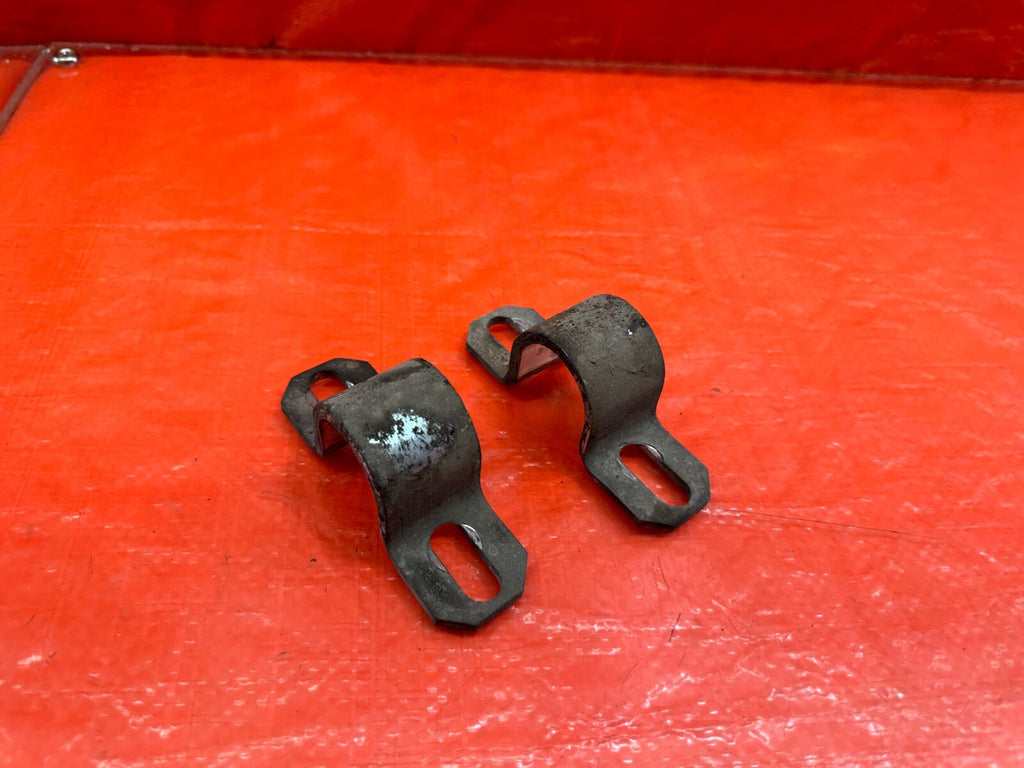 09 12 LANCER EVOLUTION X EVO 10 FRONT SWAY BAR MOUNTING BRACKETS LEFT RIGHT #2060