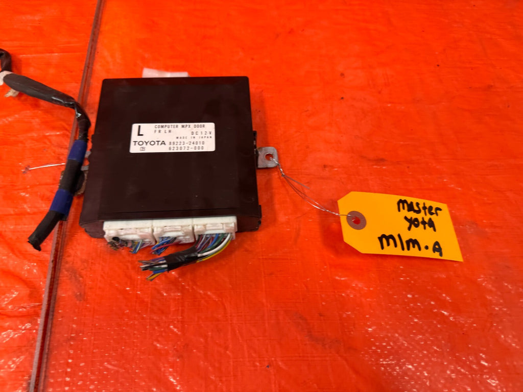 02 08 LEXUS SC430   DRIVER LEFT   SEAT CONTROM MODULE COMPUTER   89223 240102