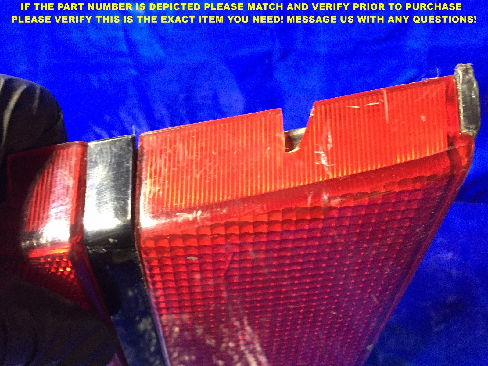 OEM 1984 1985 1986 NISSAN 300ZX PASSENGER RIGHT TAIL LIGHT IMPERFECTIONS6