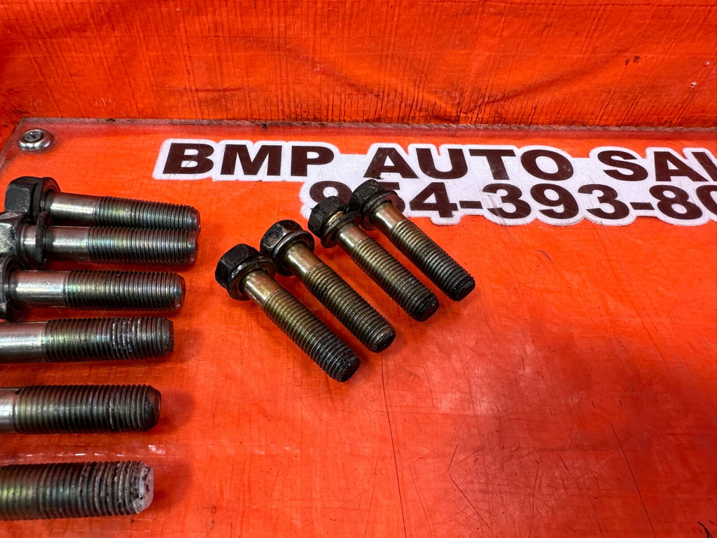 02 10 LEXUS SC430   TRANSMISSION BELL HOUSING BOLTS HARDWARE   OEM #2614