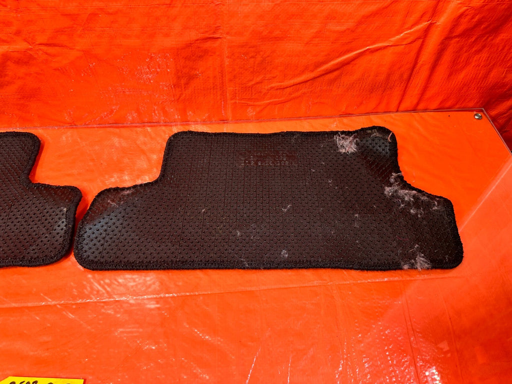 97 01 HONDA PRELUDE   LEFT AND RIGHT REAR FLOOR MAT MATS CARPET CARPETS OEM 26312
