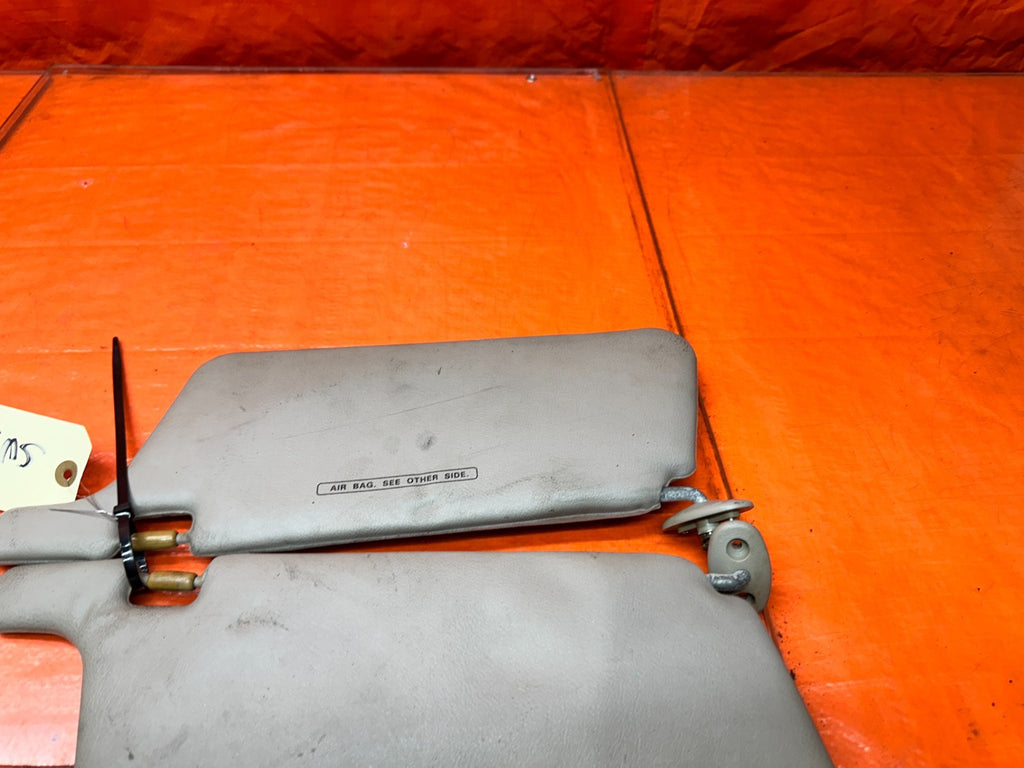 94-01 ACURA INTEGRA INTERIOR SUN VISORS PAIR LEFT DRIVER RIGHT PASS OEM #3407