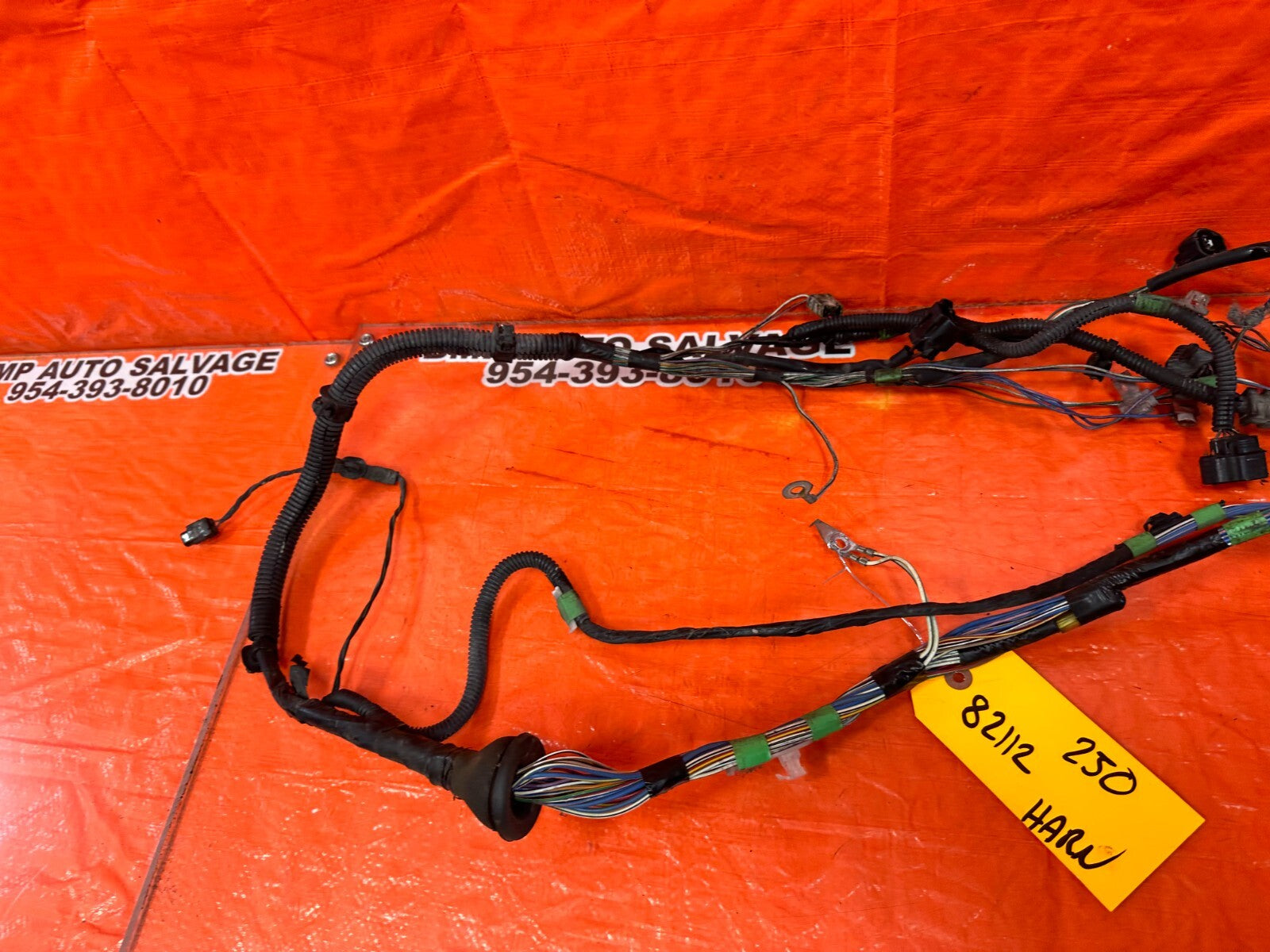 00 01 TOYOTA CELICA   DRIVER LEFT ENGINE BAY WIRE HARNESS WIRING LOOM   OEM #2508