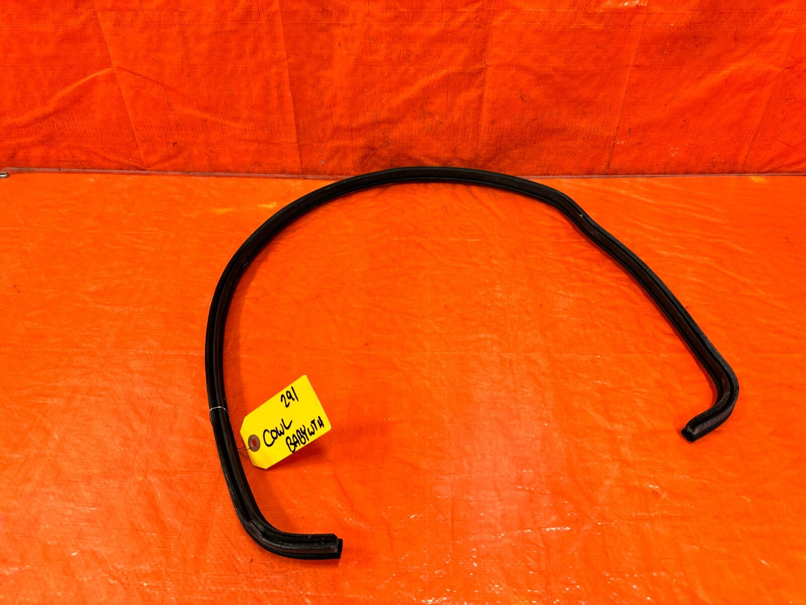 04 08 ACURA TSX   WINDSHIELD WIPER COWL WEATHER STRIP RUBBER GASKET OEM #2918