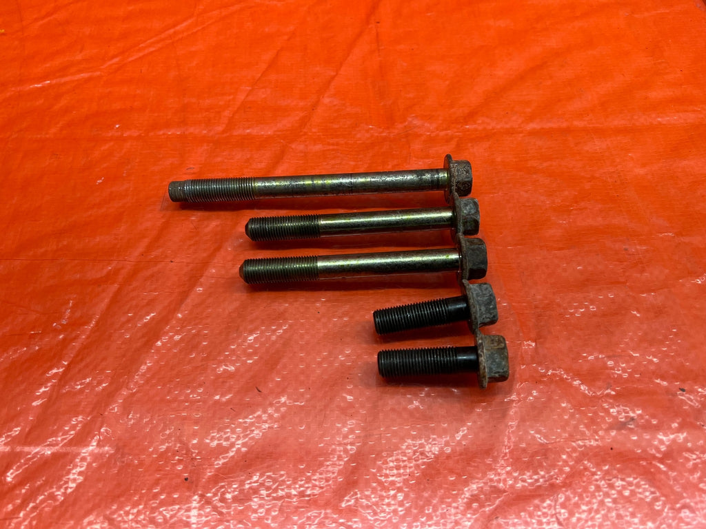 08 12 HONDA ACCORD 2.4L   REAR TRANSMISSION BRACKET BOLTS HARDWARE   OEM #1740