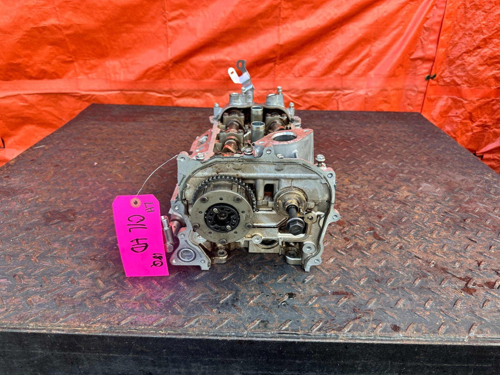 16 19 INFINITI Q50 17 18 Q60 3.0L   VR30DDTT CYLINDER HEAD   DRIVER LEFT   OEM 15