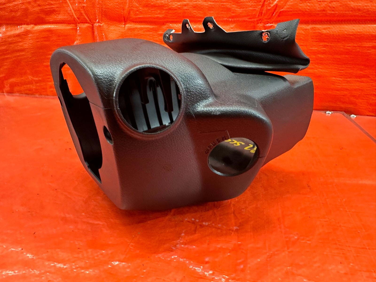 15 21 SUBARU WRX & STI   KEY IGNITION STEERING COLUMN COVER TOP BOTTOM OEM #1824