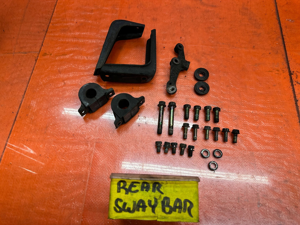 92 96 HONDA PRELUDE REAR SWAY BAR BRACKETS BUSHINGS OEM #3320