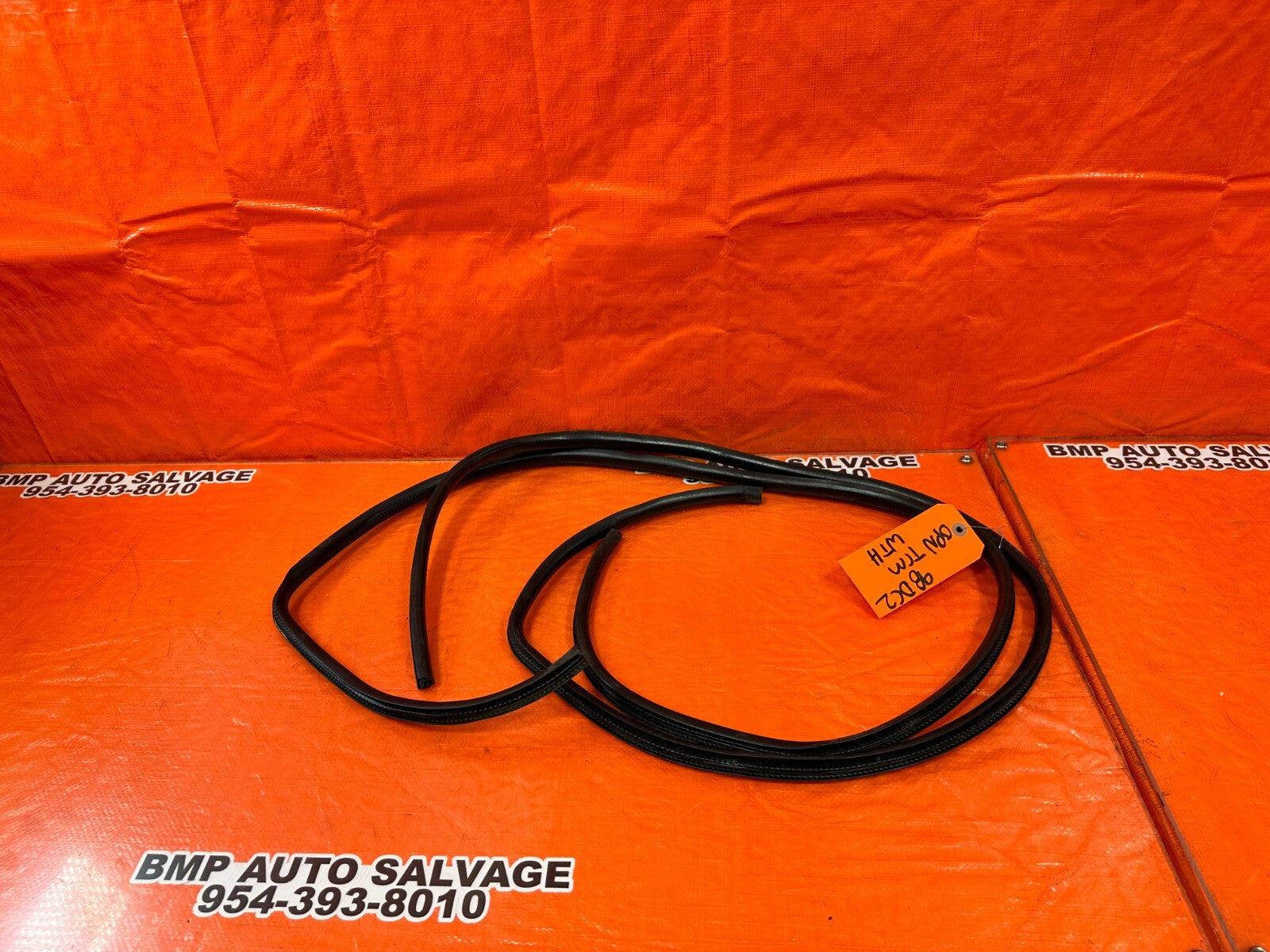 94 01 ACURA INTEGRA 2 DOOR TO CHASSIS WEATHER STRIP OPEN TRIM LEFT RIGHT OEM 98D6