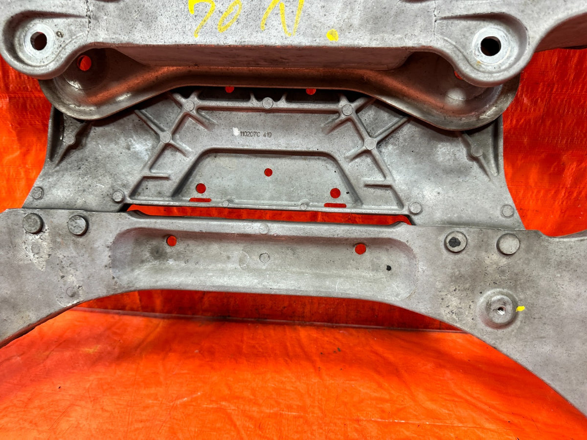 08-15 INFINITI G37 COUPE & CONVERTIBLE FRONT SUBFRAME CROSSMEMBER K FRAME - 3104