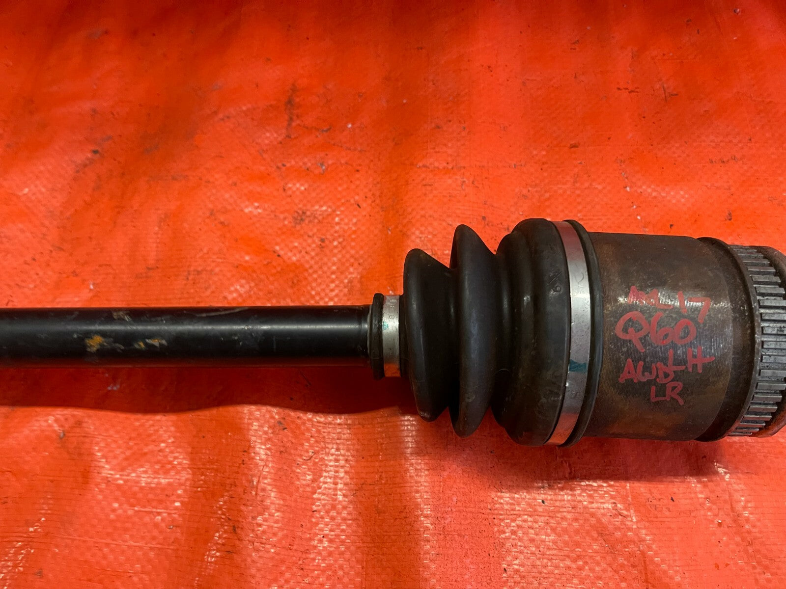 17 19 INFINITI Q60 ALL WHEEL DRIVE DRIVER LEFT REAR AXLE DRIVE SHAFT OEM FACTORY5