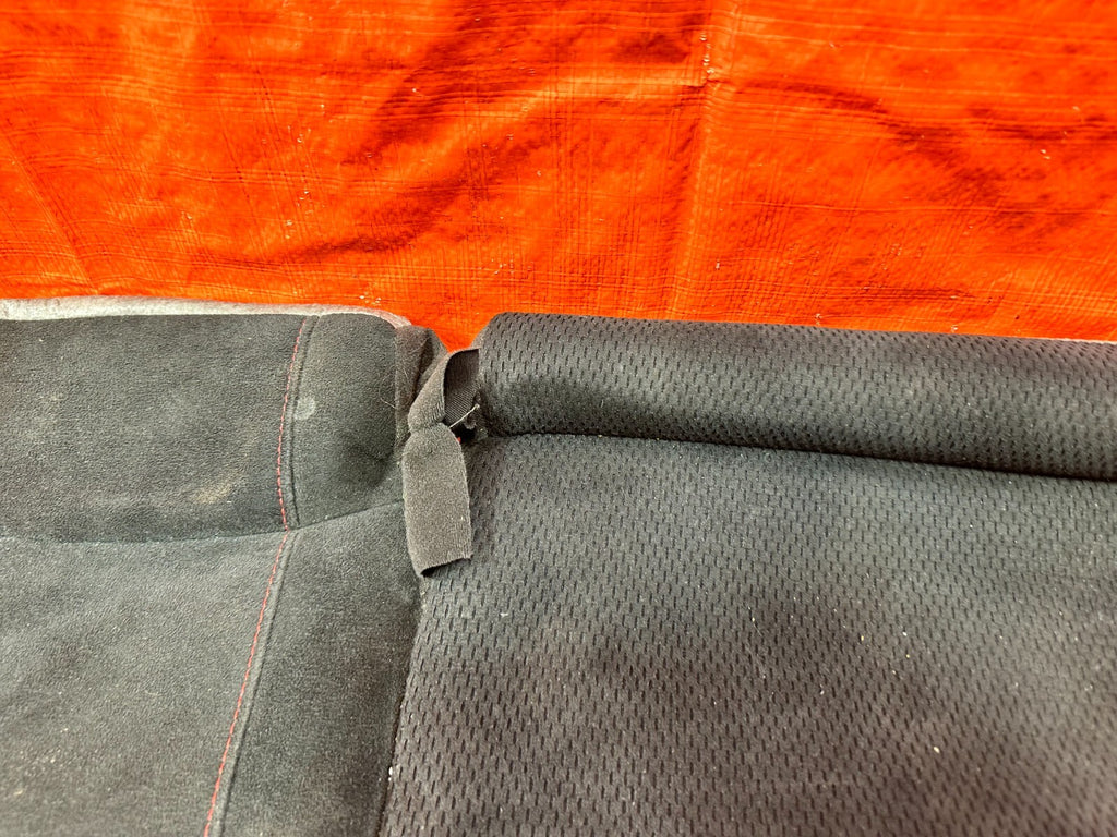 07 08 HONDA CIVIC SI SEDAN    REAR LOWERR SEAT SKIN COVER FABRIC CLOTH   2827