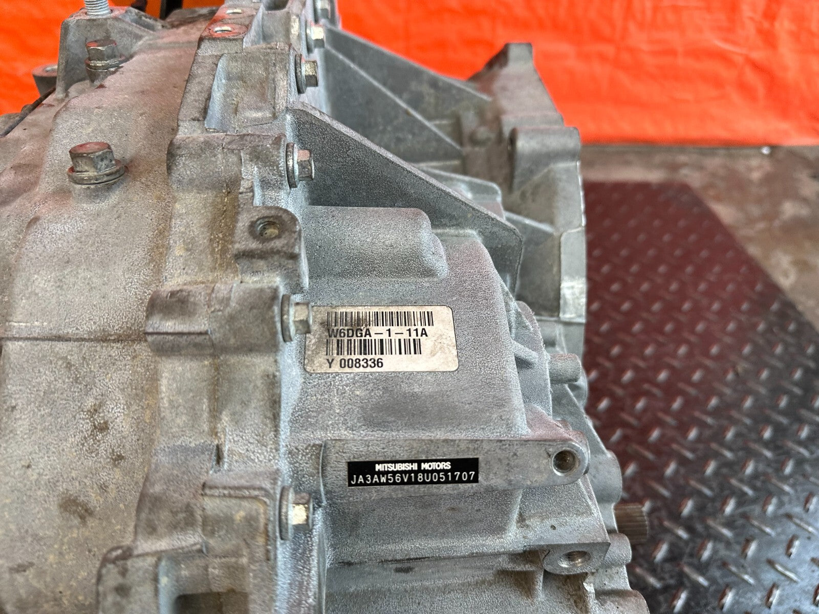 08 LANCER EVOLUTION X EVO 10 MR SST AUTOMATIC TRANSMISSION   FOR CORE USE   BAD12