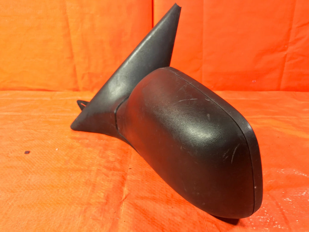 OEM 1999 99 SAAB 900 DRIVER LEFT SIDE VIEW MIRROR BLACK E1 0117422 3