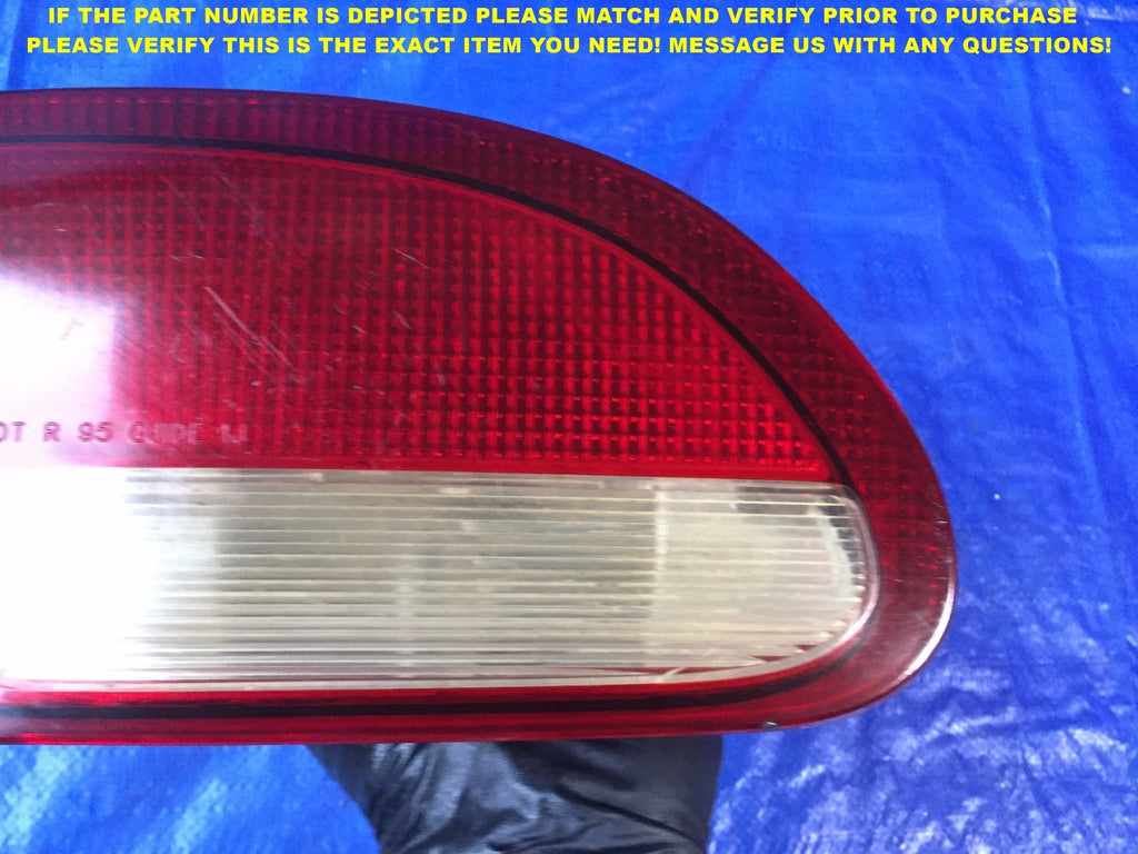 OEM 1995 1996 1997 1998 1999 CHEVROLET CAVALIER DRIVER LEFT TAIL LIGHT 2B1