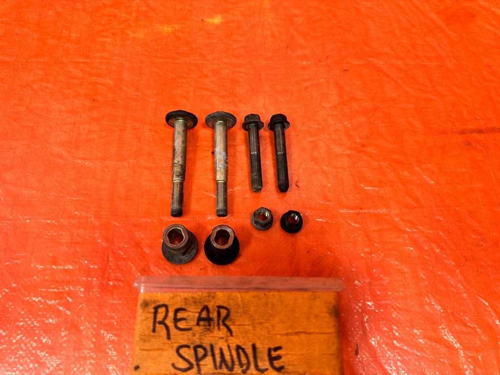 02 05 HONDA CIVIC SI EP3   REAR TRAILING ARM LOWER CONTROL ARM CAMBER BOLTS 3080