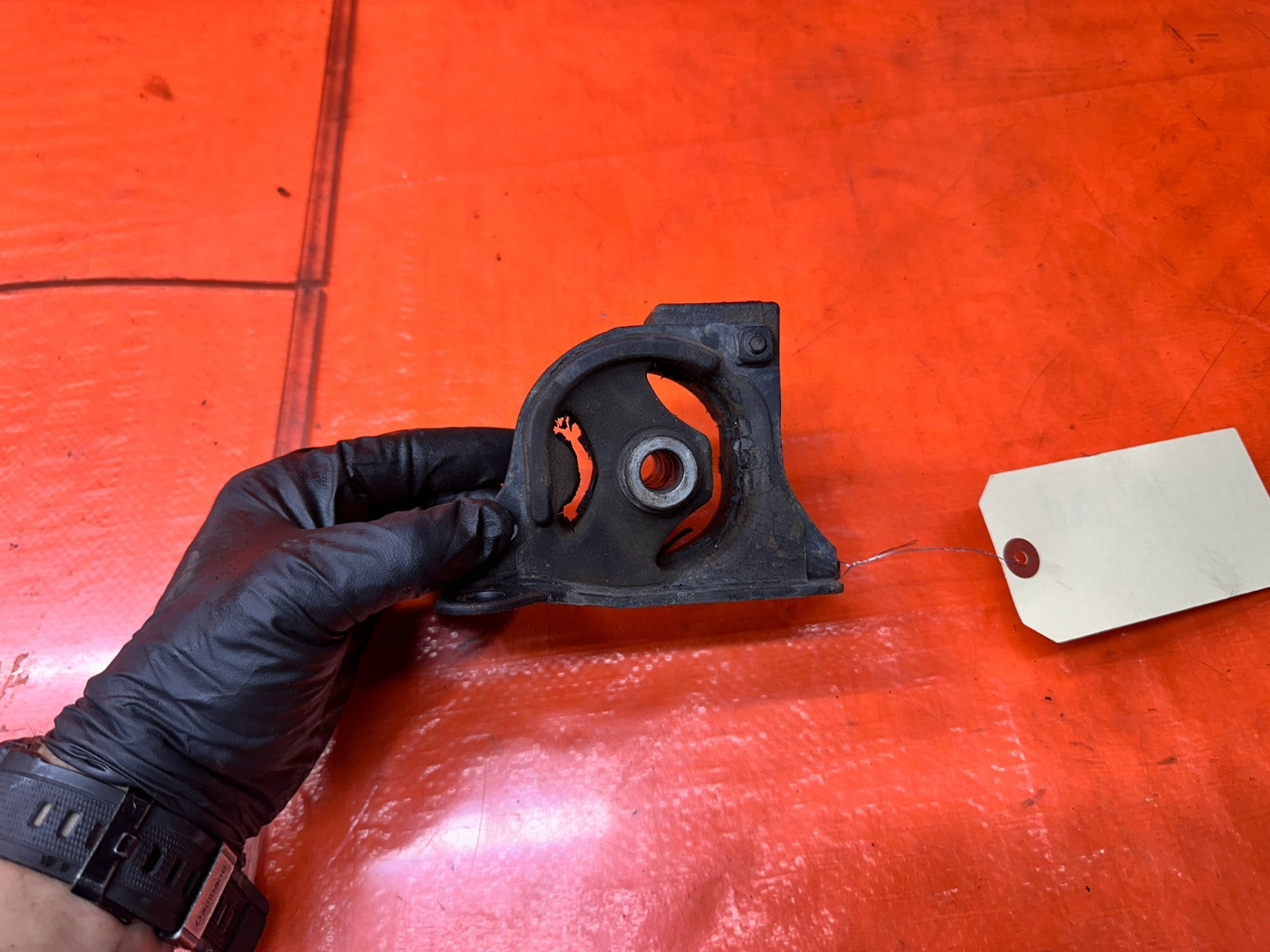 97 01 HONDA PRELUDE 2.2L MT MANUAL TRANSMISSION MOUNT SUPPORT BRACKET OEM #3360