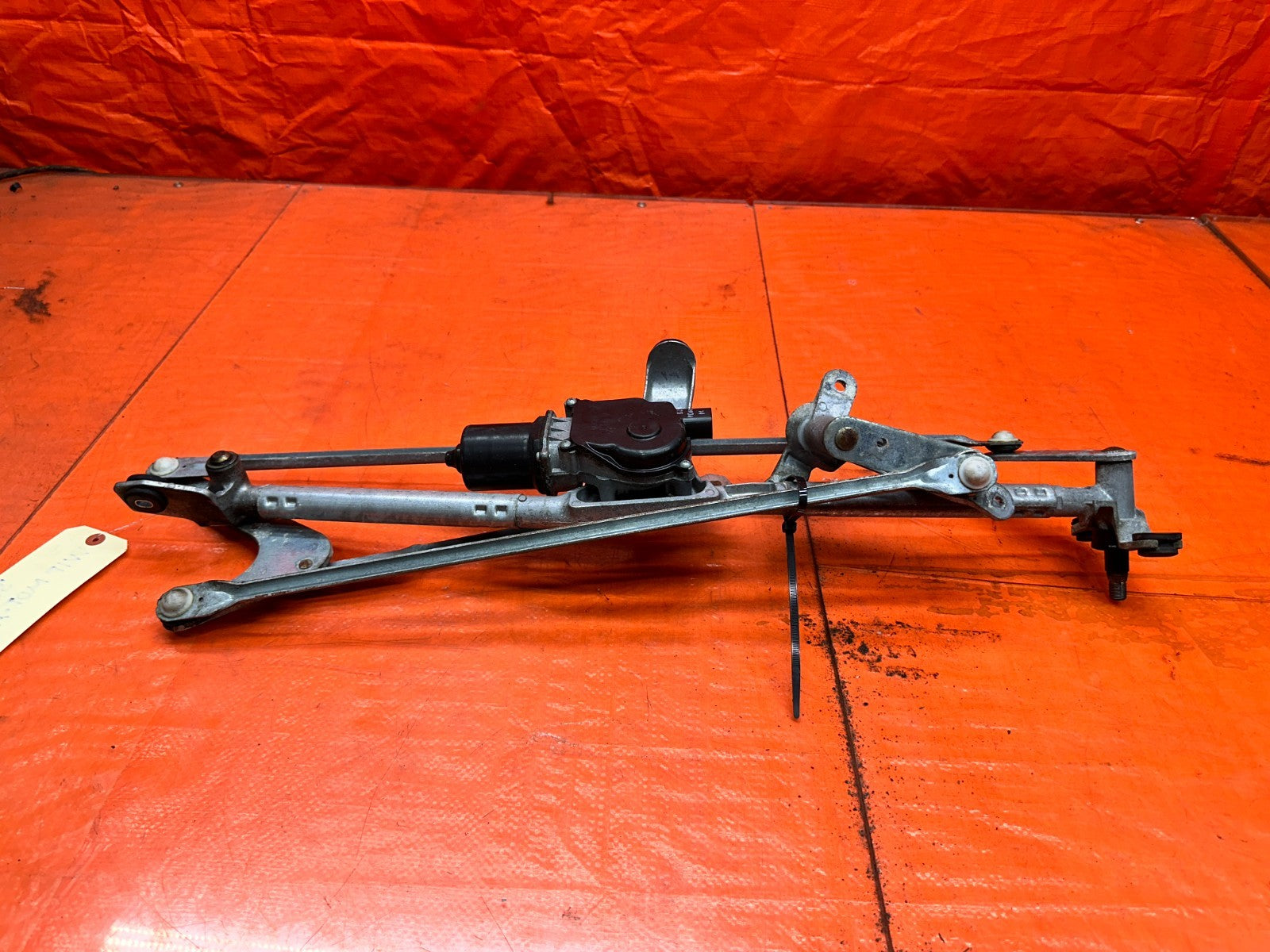 13 15 HONDA CIVIC SI 4D 2.4L FRONT WINDSHIELD WIPER MOTOR W/ LINKAGE OEM #33410