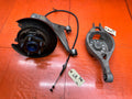 03-08 NISSAN 350Z LEFT REAR SPINDLE KNUCKLE HUB WITH CONTROL ARMS OEM #3460