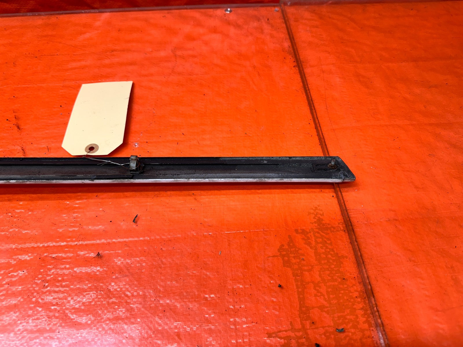 94 01 ACURA INTEGRA 2D LEFT DRIVER EXTERIOR DOOR MOLDING TRIM OEM #3319