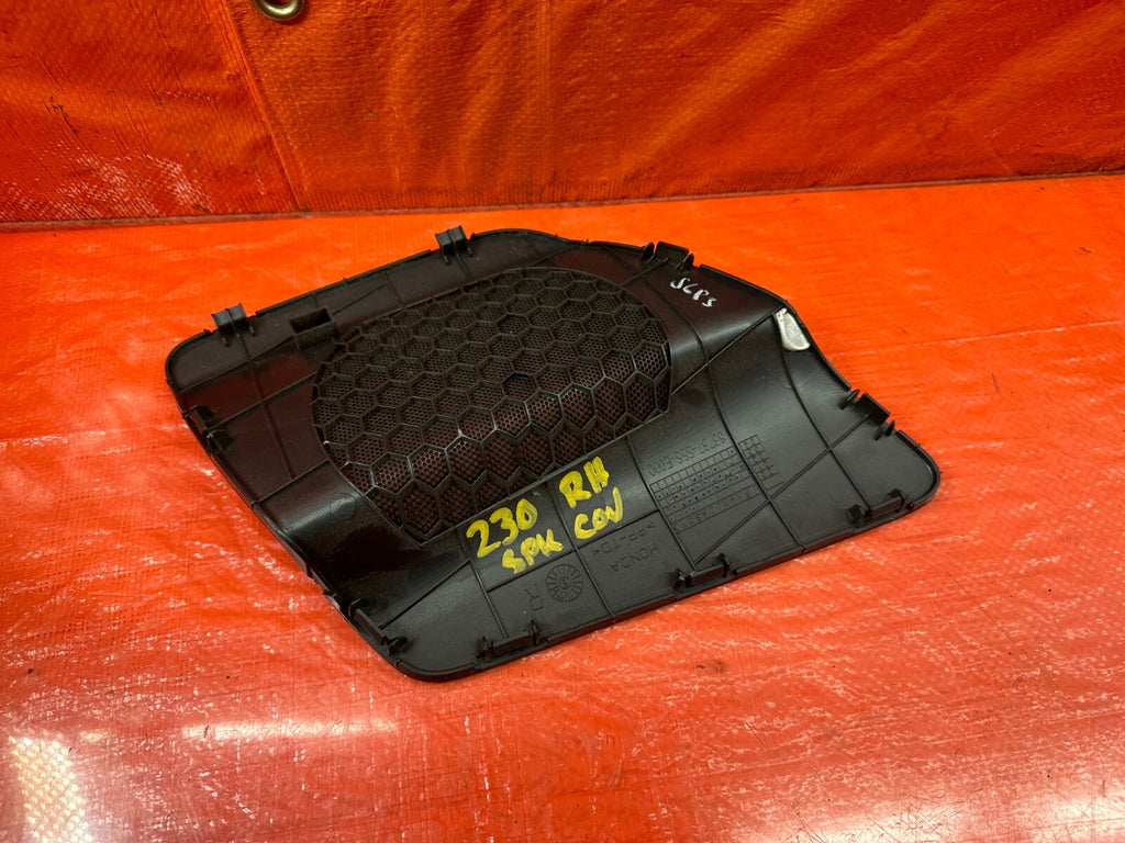 02 05 HONDA CIVIC SI EP3 HATCHBACK REAR SPEAKER COVER TRIM   RIGHT SIDE OEM #2303