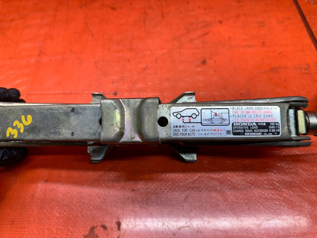 97 01 HONDA PRELUDE 2.2L TRUNK SPARE TIRE EMERGENCY SCISSOR LIFT JACK OEM #3367
