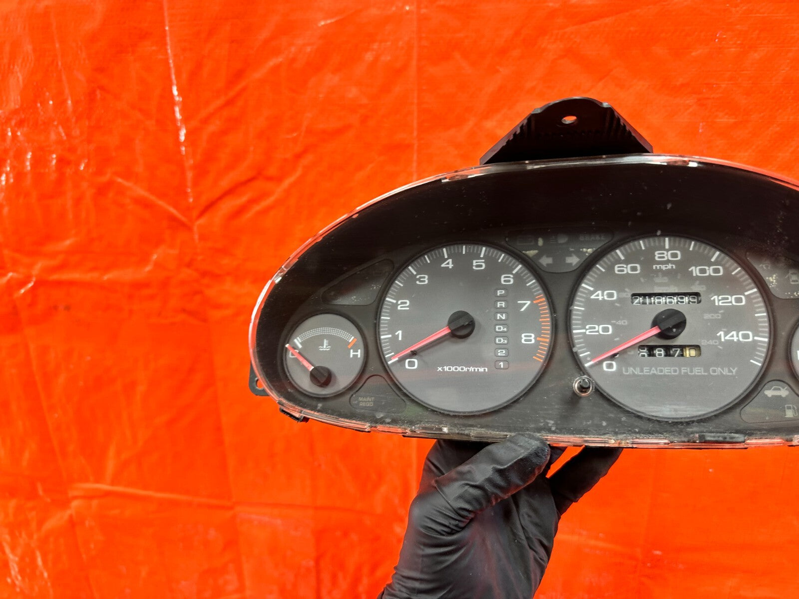 OEM 1997 97 ACURA INTEGRA SEDAN AUTOMATIC INSTRUMENT GAUGE CLUSTER4